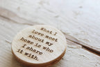 Fridge Magnet  |  What I love