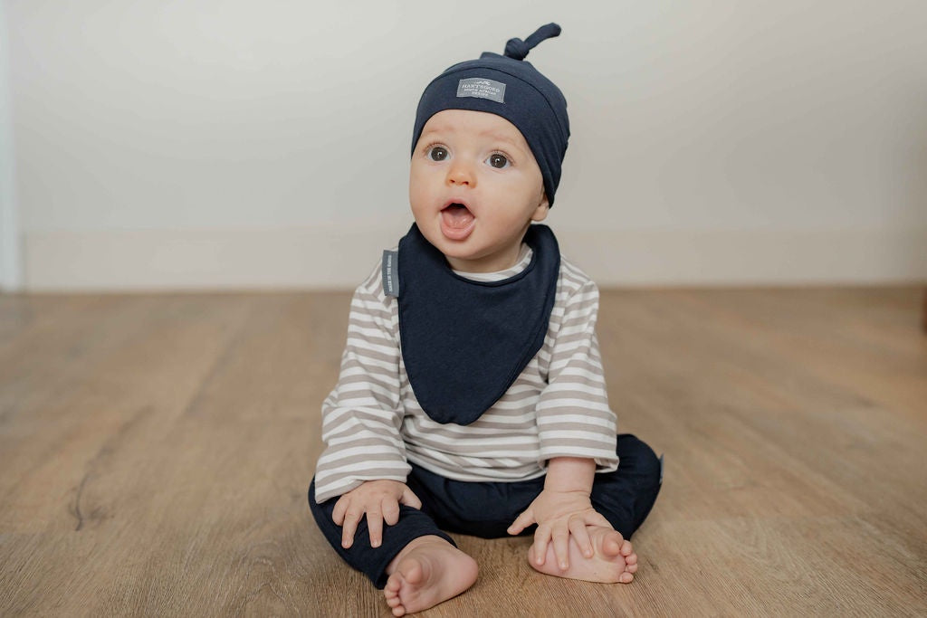 Bandana bib  |  Navy