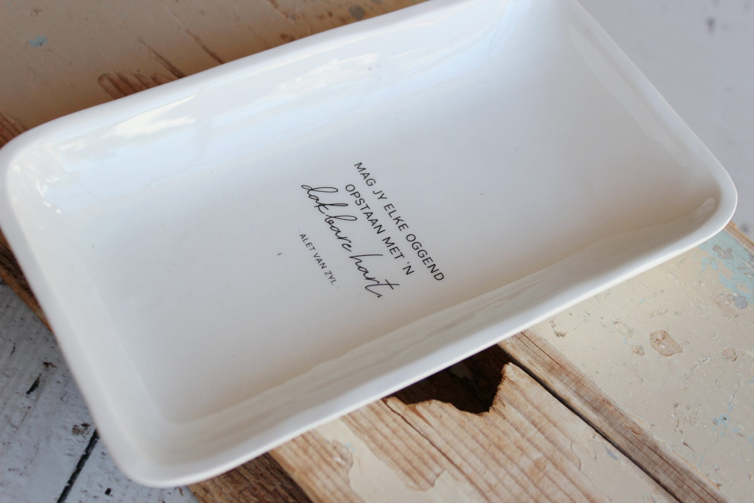 Rectangular dish  |  Dankbare hart
