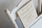 Wooden block  |  Glimlag in jou hart los