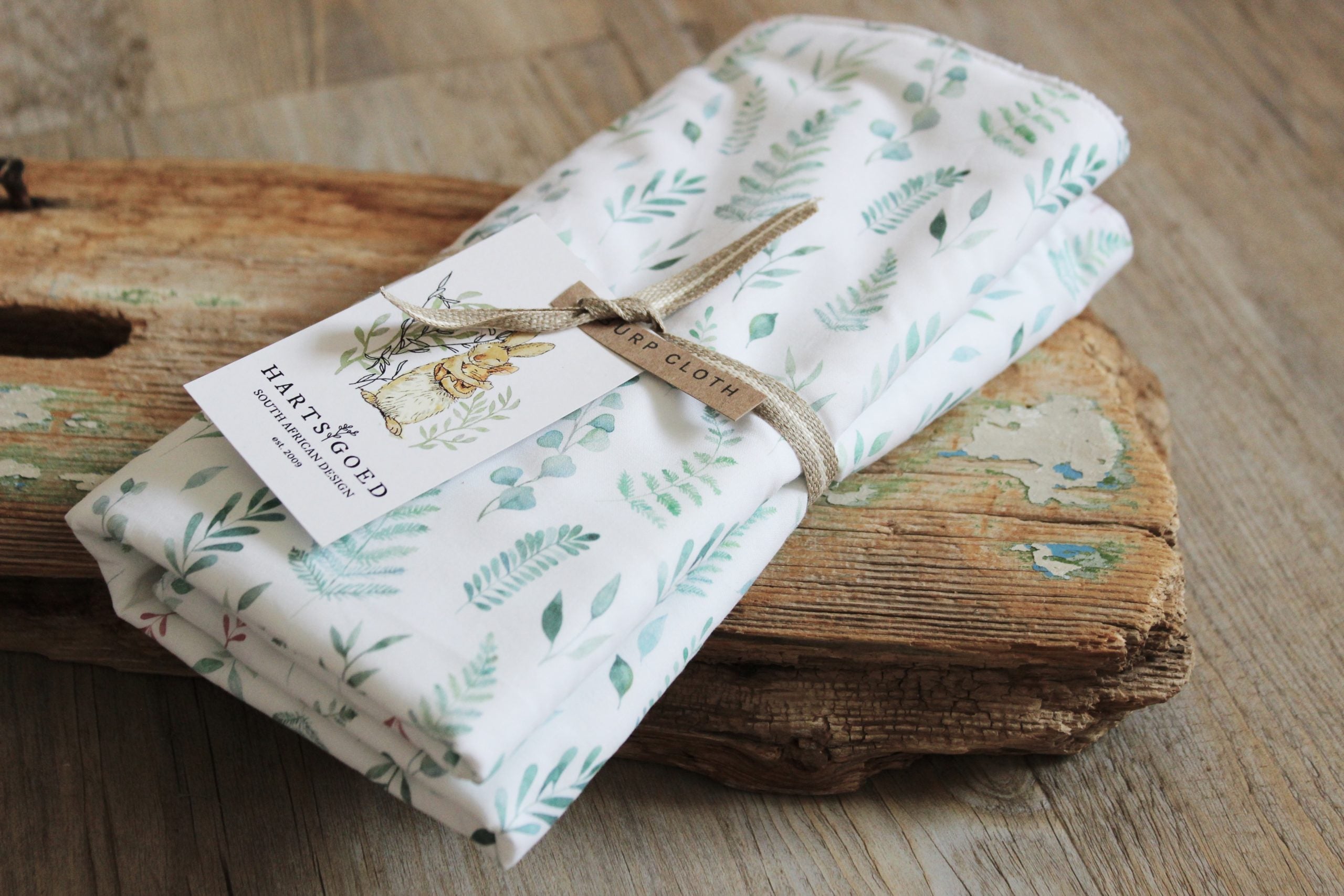 Burp cloth | Leaves