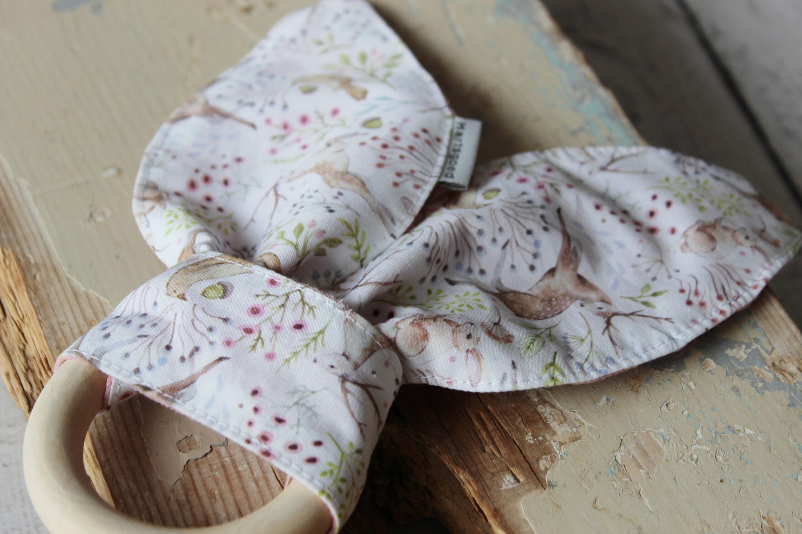 Wooden Teether | Little Pink Forest