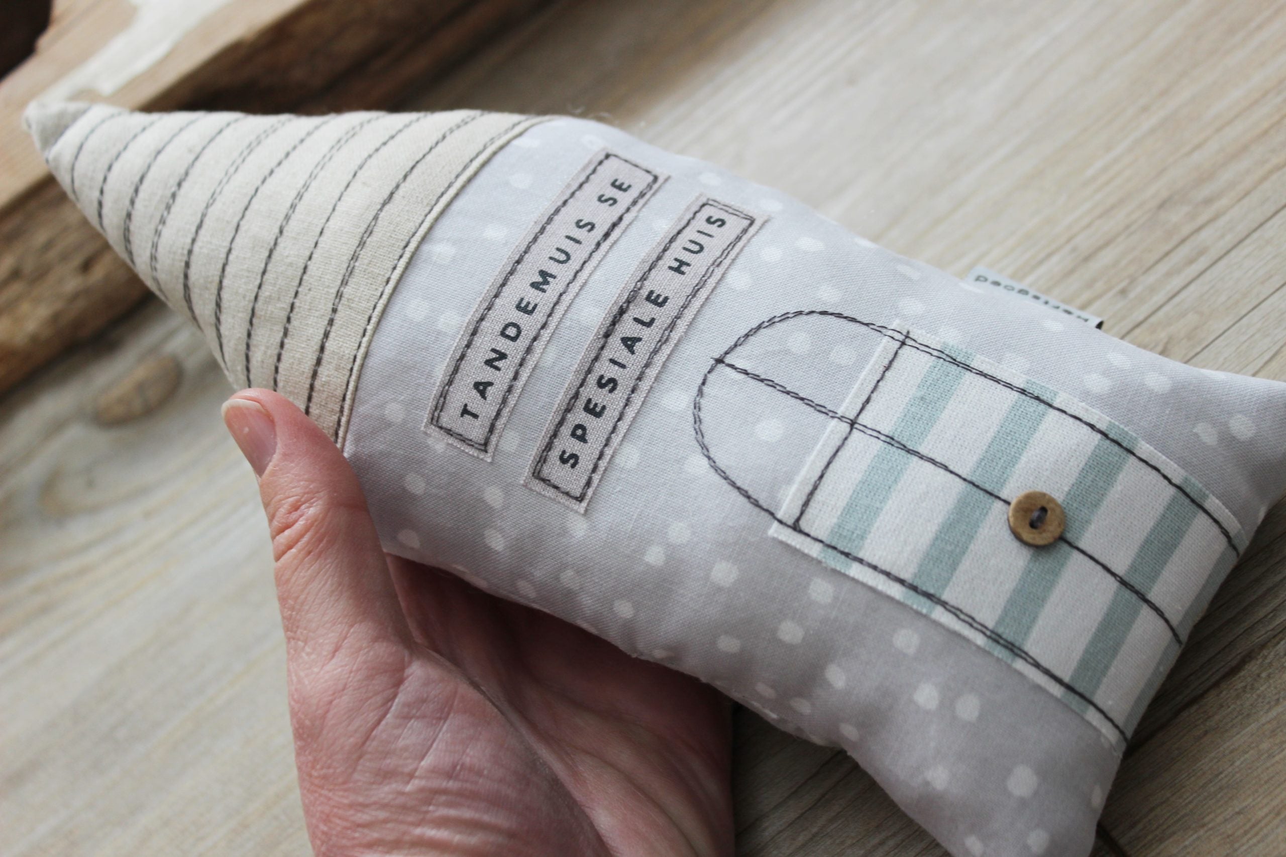 Tandemuis se huis | Sage stripe