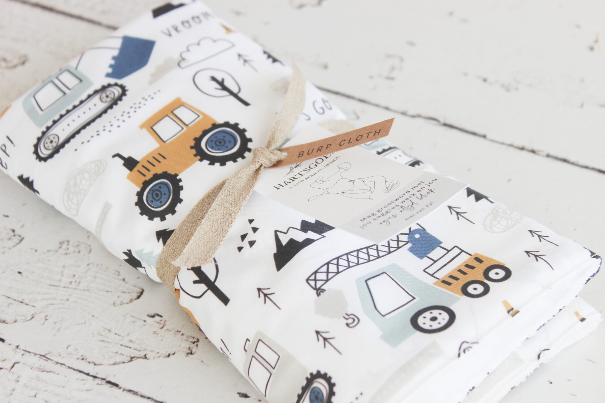 Burp cloth  |  Construction