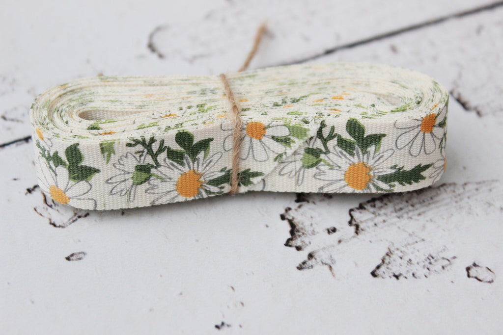 Ribbon 4m |  Daisies