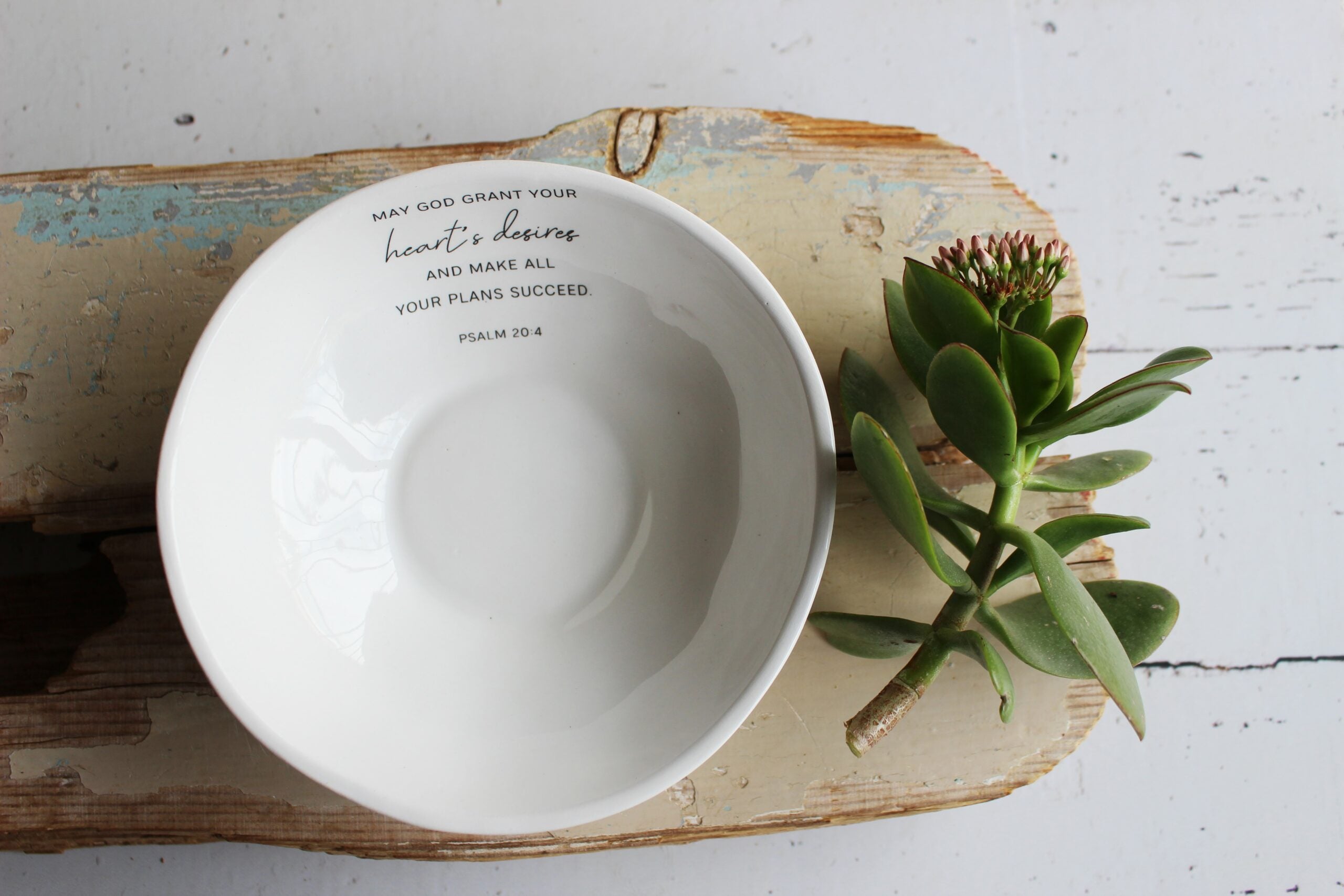 Karoo small bowl  |  Psalm 20:4