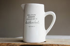 Karoo tall pitcher jug | Dankbare hart