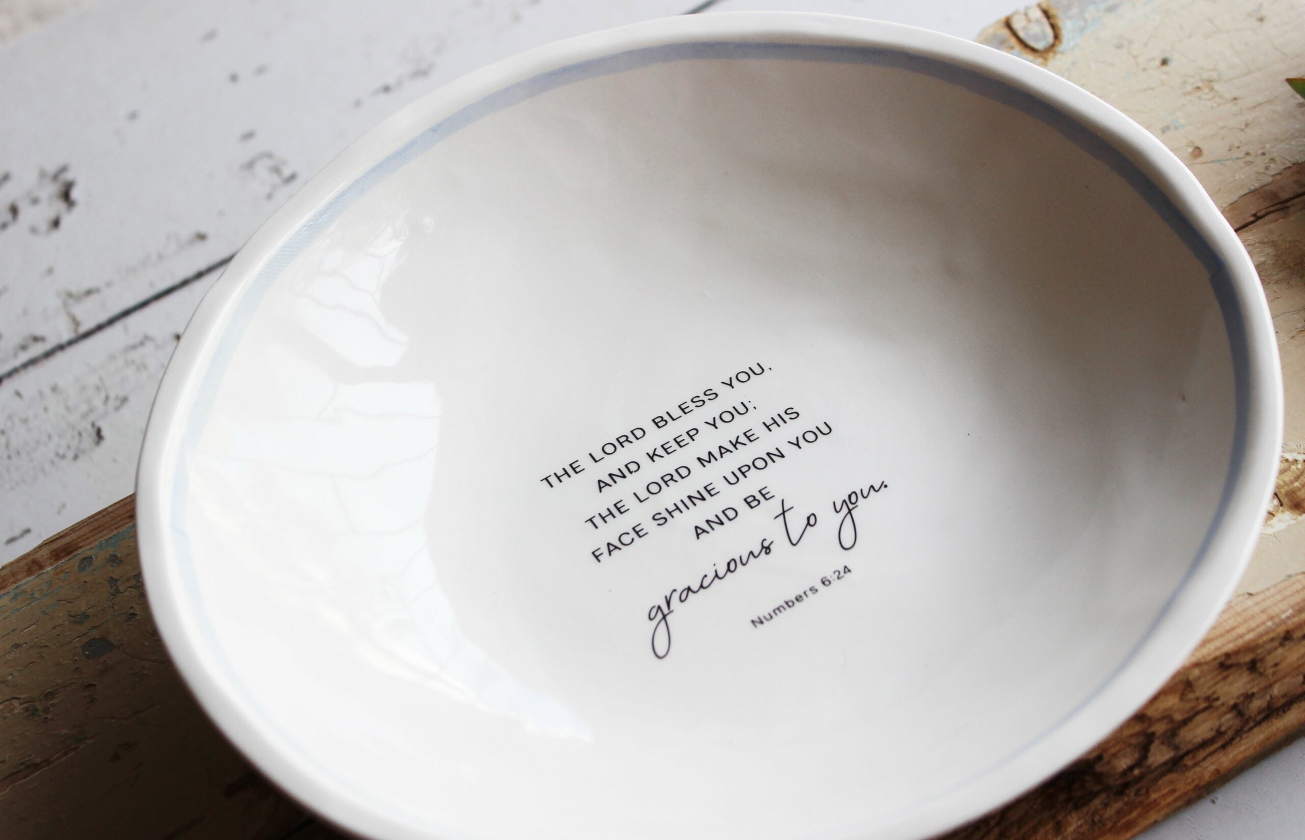 Karoo Pasta bowl  |  Numbers 6:24