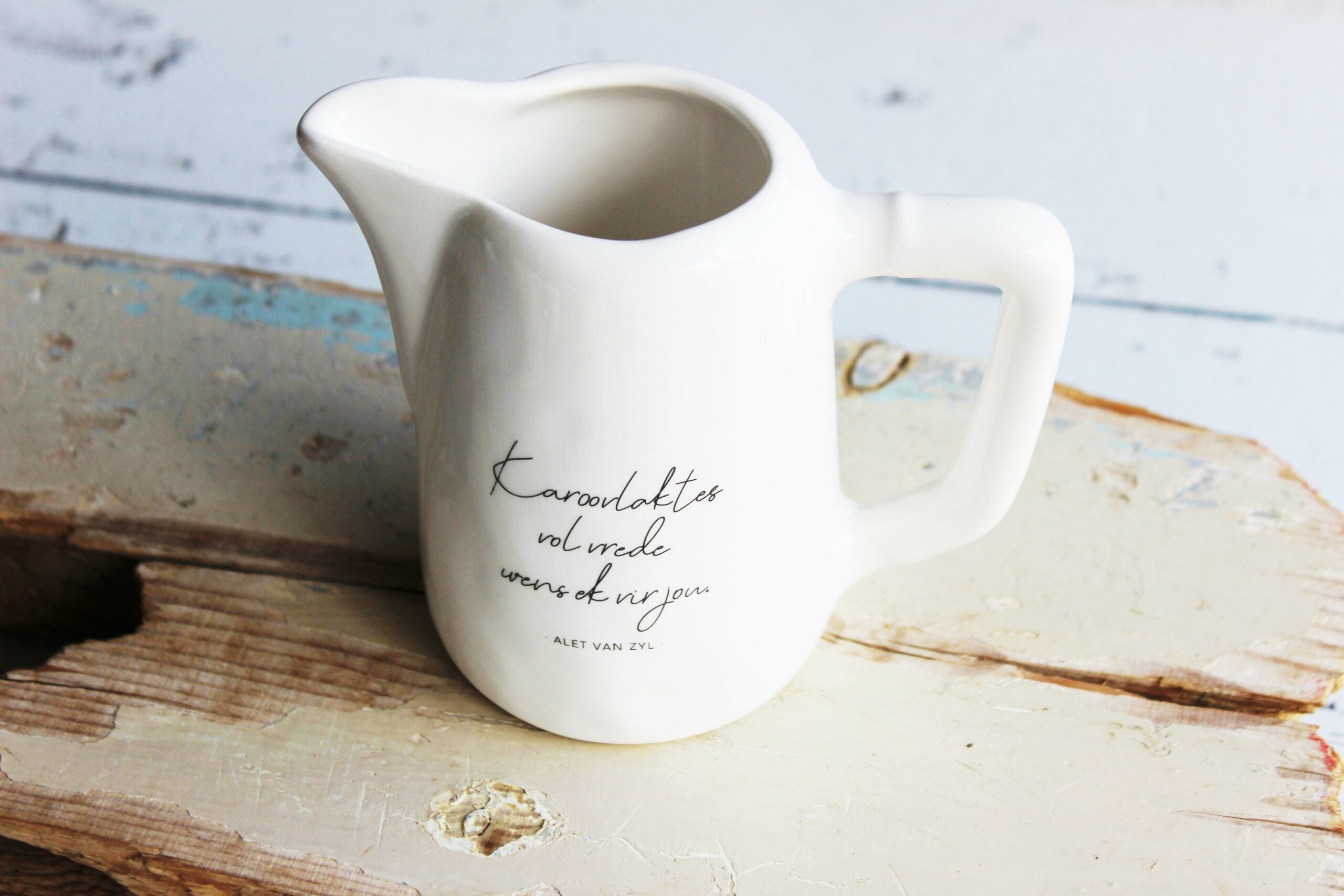 Milk jug  |  Karoovlaktes vol vrede
