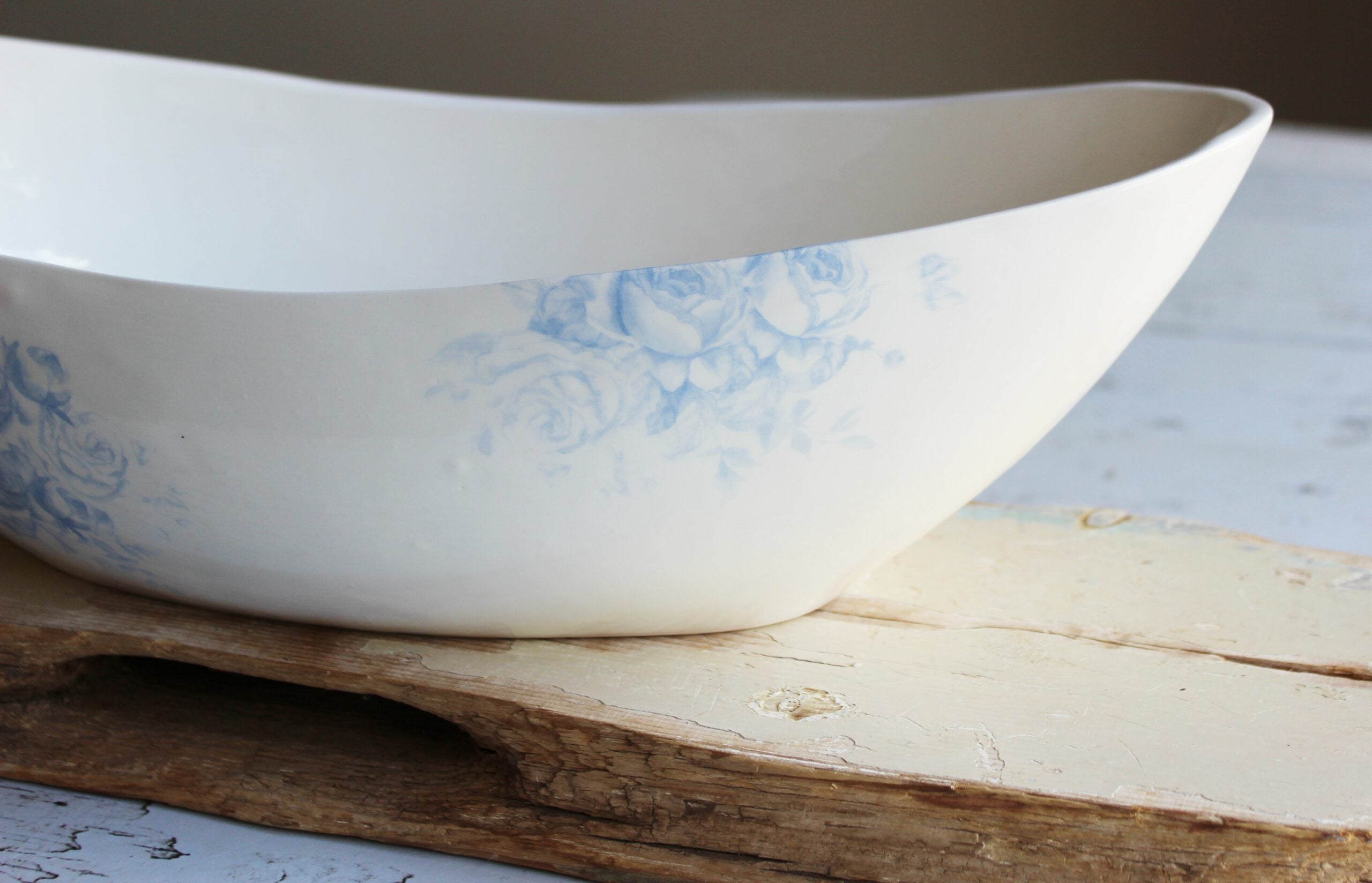 Large sloop Bowl  |  Rose Garden