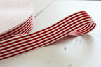 Ribbon 4m |  Festive Red & White